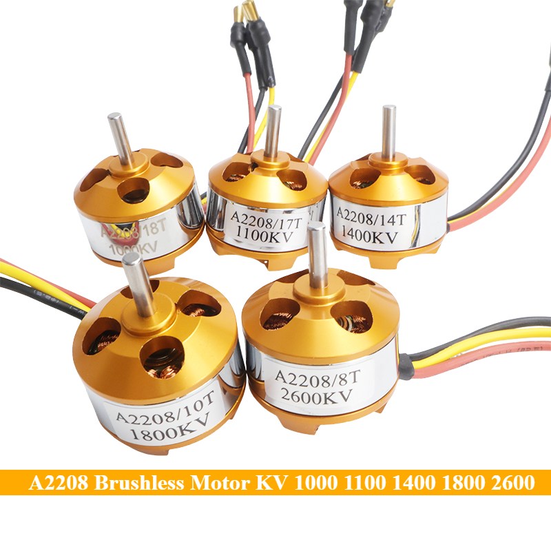 Brushless Motor Thrust Test Stand - A2208 2208 Motor sin escobillas KV