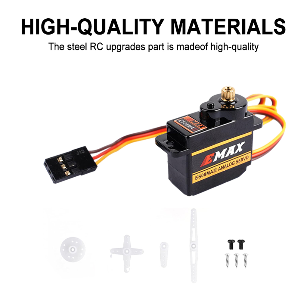 Servomotor Emax ES08MA II, 1-4 - Brushless Motor Thrust Test Stand reseña y precio